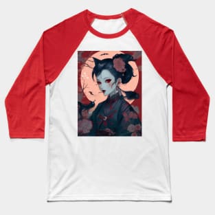 Anime vampire girl  ukiyo e art Baseball T-Shirt